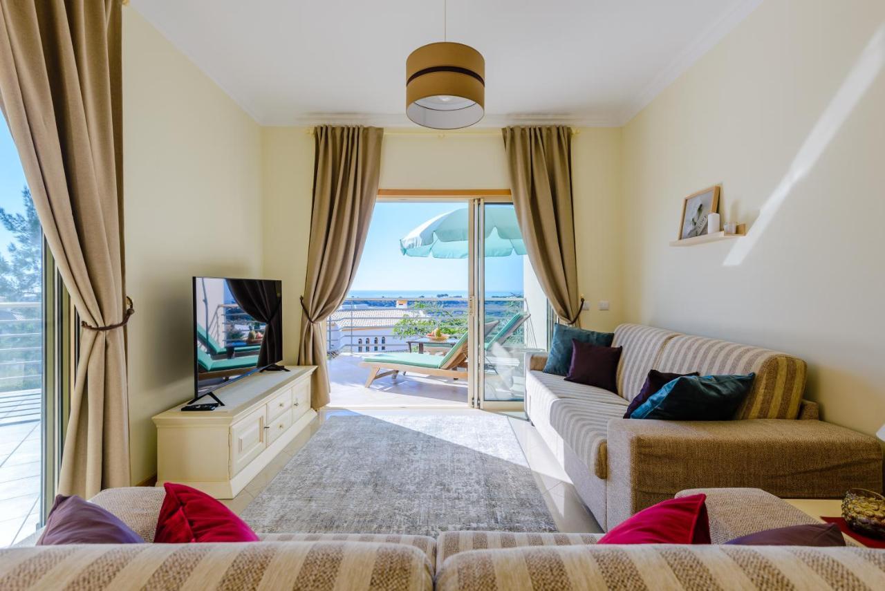 Bnb Homes Ocean View Apartment With Huge Sunny Terrace, 2 Swimming Pools & Tennis Court Albufeira Exterior foto