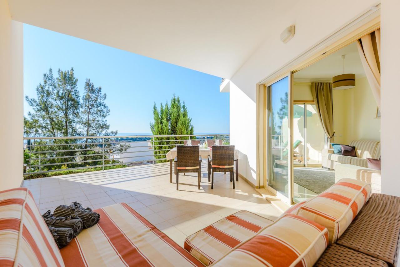 Bnb Homes Ocean View Apartment With Huge Sunny Terrace, 2 Swimming Pools & Tennis Court Albufeira Exterior foto